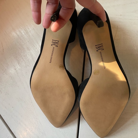 INC Black Suede Heel - Picture 4 of 5